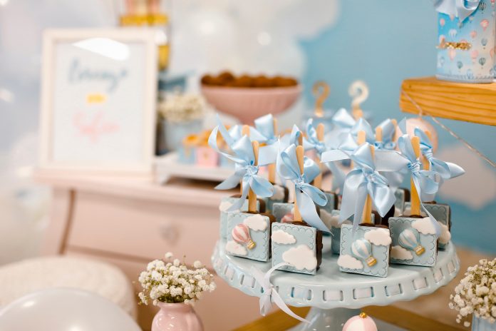 Decoración para baby shower