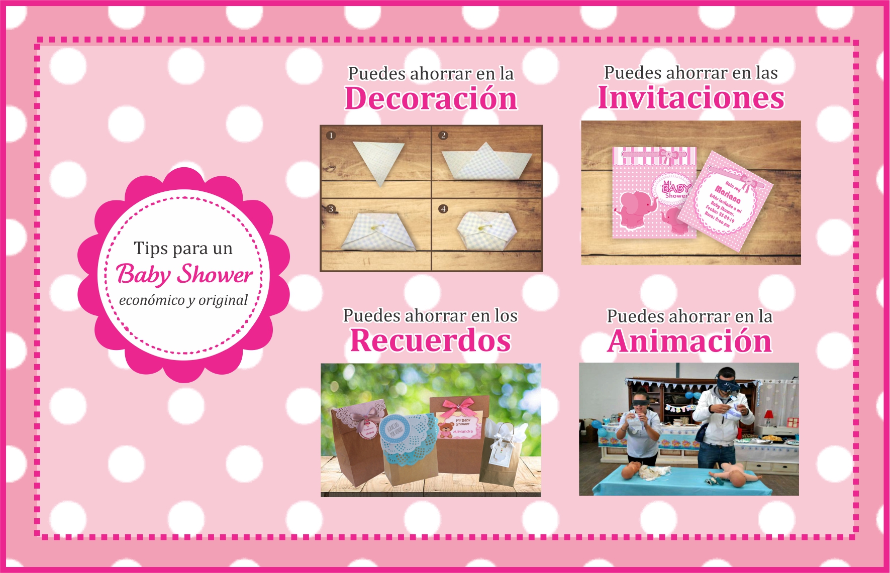 Baby Shower ideas para gastar menos y disfrutar más Baby Plaza