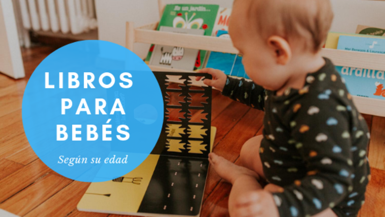 Libros sensoriales para bebés a partir de los 6 meses