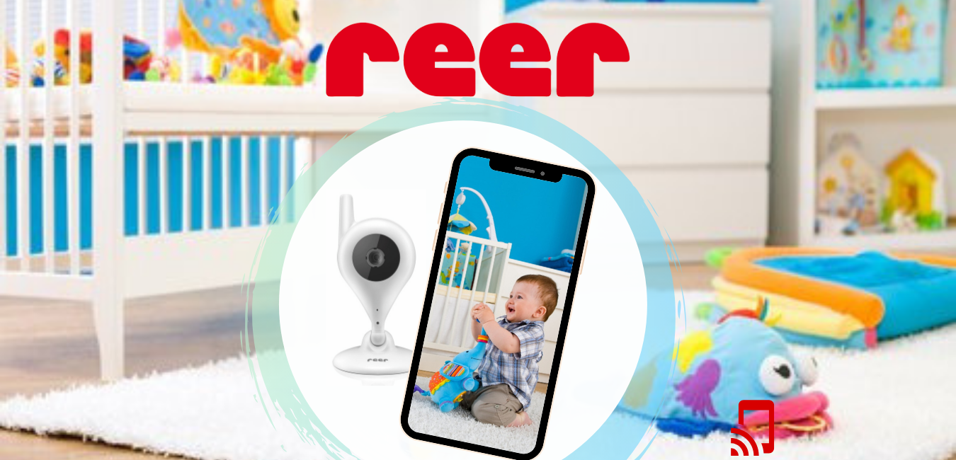 Reer IP babycam Smart teléfono para bebés para Smartphone 