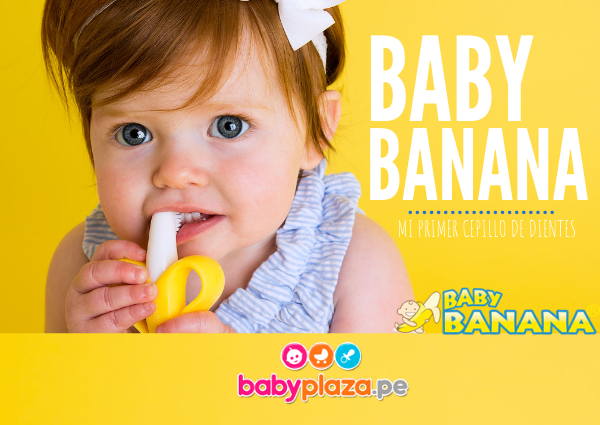 Mordedor Banana Bebé Cepillo De Dientes Y Encías 