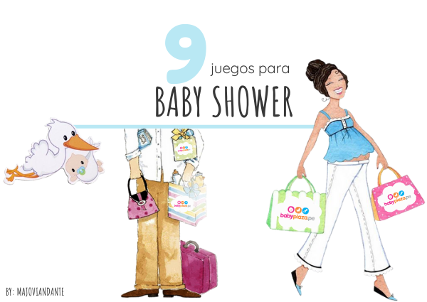 Juegos para fiesta de Baby Shower - Mega Baby - Consejos para el cuidado  del bebé y maternidad