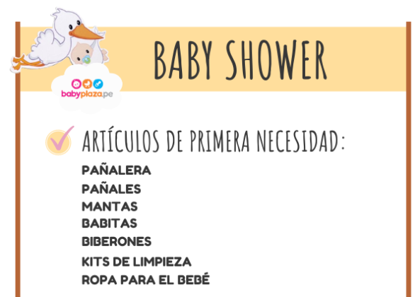 Cómo hacer una lista de regalos para baby shower - Mega Baby