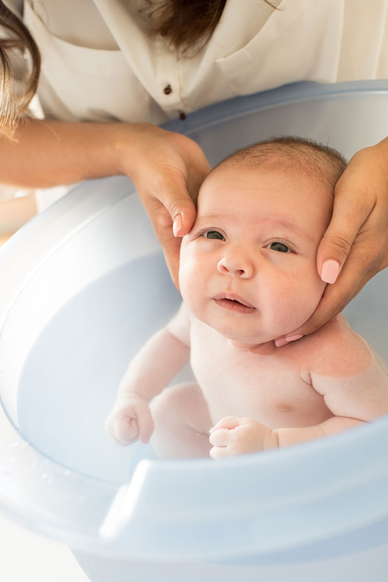 Bañeras seguras para bebés recién nacidos - Mega Baby